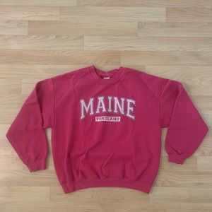 Maine crewneck sweatshirt